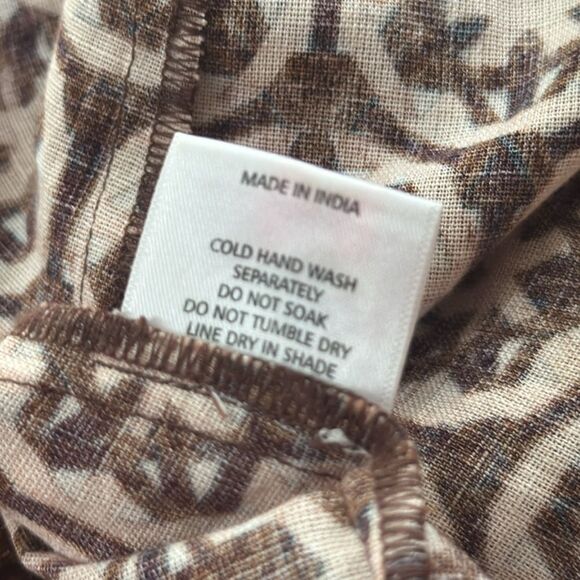 Mason’s Daughter from The Avenue Dress Brown medallion print small - Picture 5 of 5